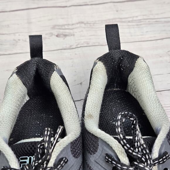 Fila Women Running Sneaker Sz 10 Gray Memory Foam Synthetic Upper 5JM00232-009 - Picture 6 of 7